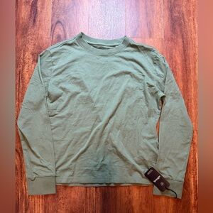 Women’s NWT Green Allbirds Cotton Long Sleeve